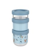 Little Dutch gyerek snack tál készlet 3 db-os - forest friends