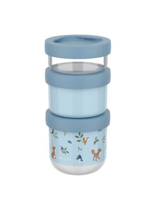 Little Dutch gyerek snack tál készlet 3 db-os - forest friends