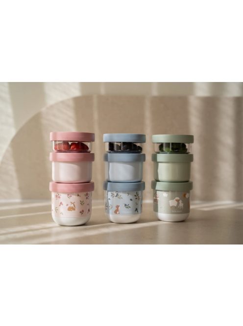 Little Dutch gyerek snack tál készlet 3 db-os - forest friends