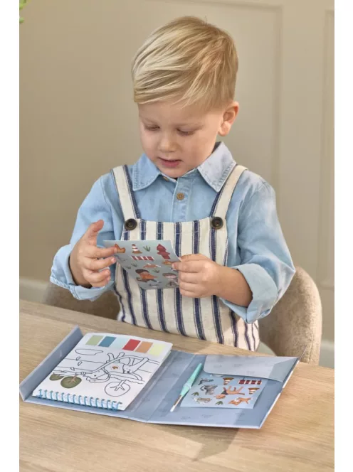Little Dutch festőkönyv kiegészítőkkel -Jim járművei