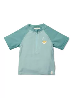   Little Dutch rövid ujjú úszópóló Seashells Surf Blue - 98/104