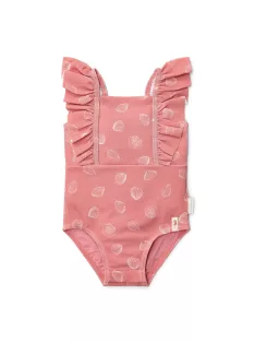 Little Dutch fürdőruha Ocean Treasures Pink - 86/92