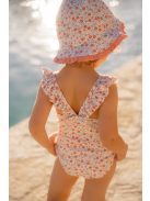 Little Dutch kifordítható strandsapka Sunny Flowers Multi-colour - 1-es méret