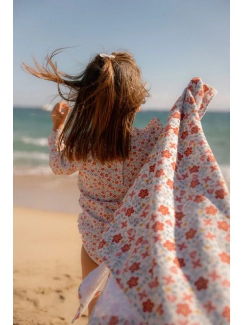 Little Dutch strandtörölköző Sunny Flowers Multi-colour