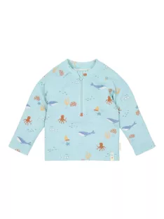   Little Dutch hosszú ujjú úszó póló Ocean Friends - 86/92