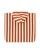 Little Dutch fürdőponcsó Ocean World Brown Stripe - One size