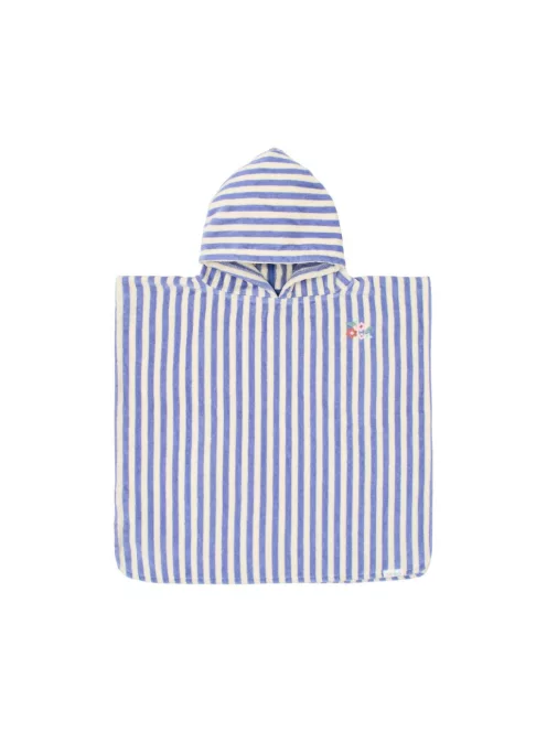 Little Dutch fürdőponcsó Dreamy Purple Stripe - One size