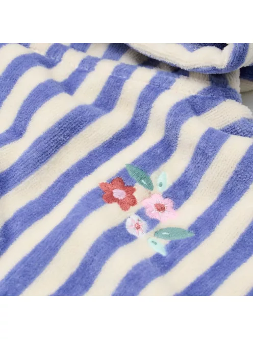 Little Dutch fürdőponcsó Dreamy Purple Stripe - One size