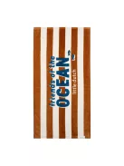 Little Dutch strandtörölköző Ocean World Brown Stripe - 60cm X 120cm