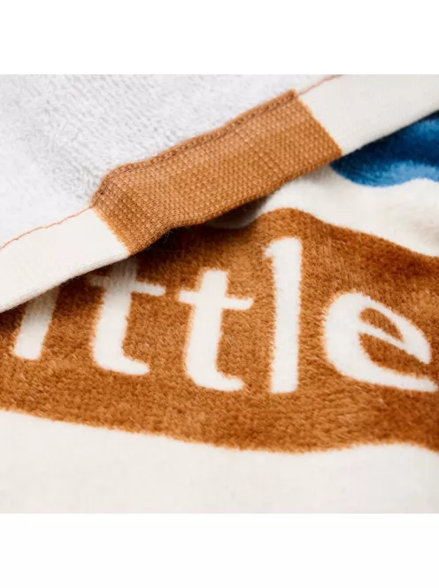 Little Dutch strandtörölköző Ocean World Brown Stripe - 60cm X 120cm