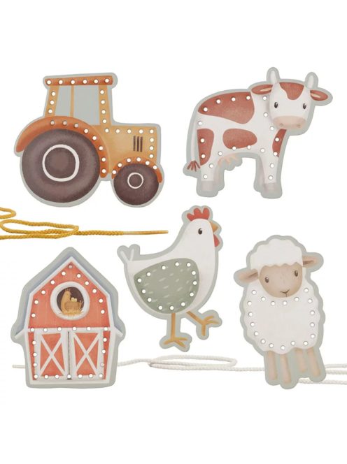 Little Dutch fűzhető kártyák - Little Farm