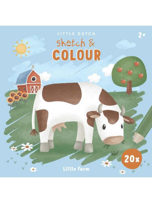 Little Dutch kifestő füzet - Little Farm
