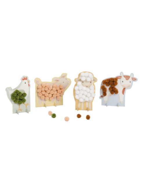 Little Dutch pom pom kép készítő - Little Farm