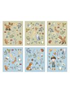 Little Dutch matrica szett - Forest Friends