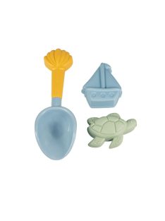 Little Dutch homokozó formák és lapát szett - kék