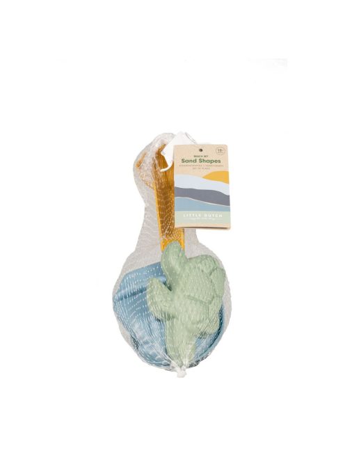 Little Dutch homokozó formák és lapát szett - kék