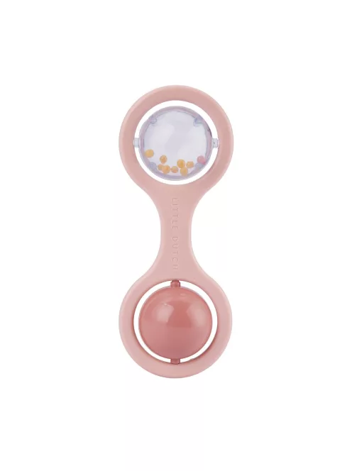 Little Dutch műanyag csörgő - pink