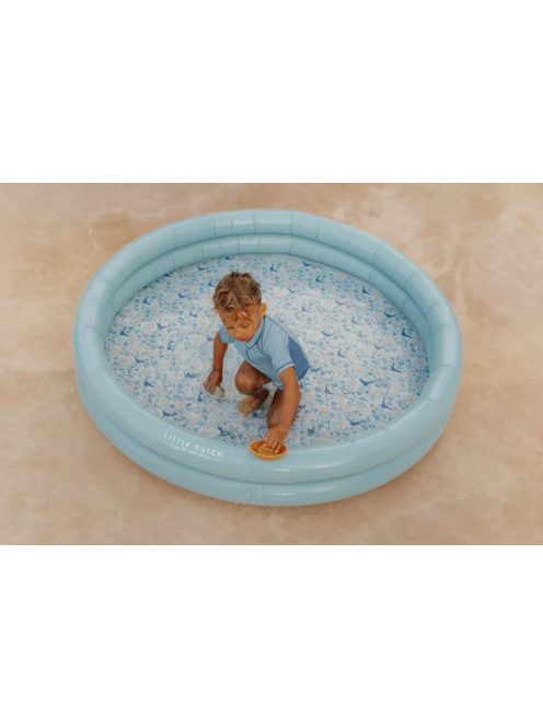 Little Dutch felfújható medence Ocean Dreams 150 cm - kék