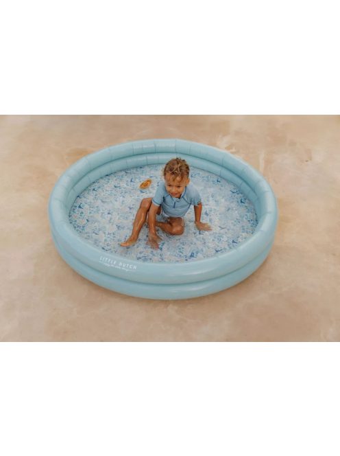 Little Dutch felfújható medence Ocean Dreams 150 cm - kék