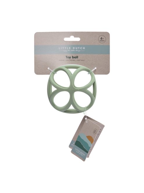 Little Dutch szilikon labda - zöld