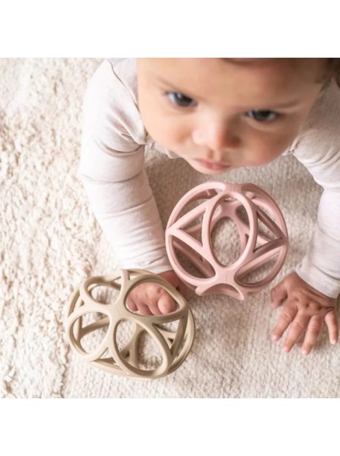 Little Dutch szilikon labda - pink