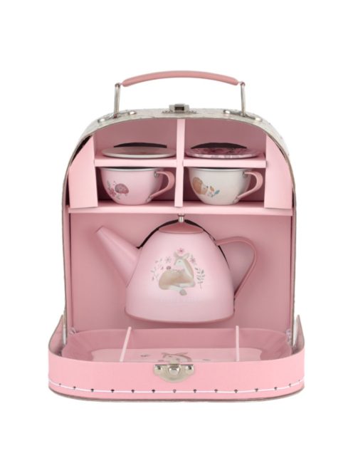 Little Dutch fém teáskészlet bőröndben