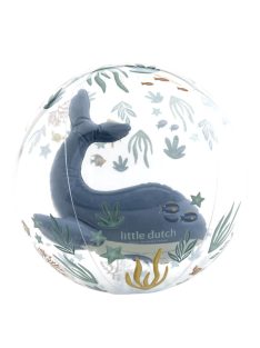 Little Dutch felfújható 3D strandlabda - Ocean World