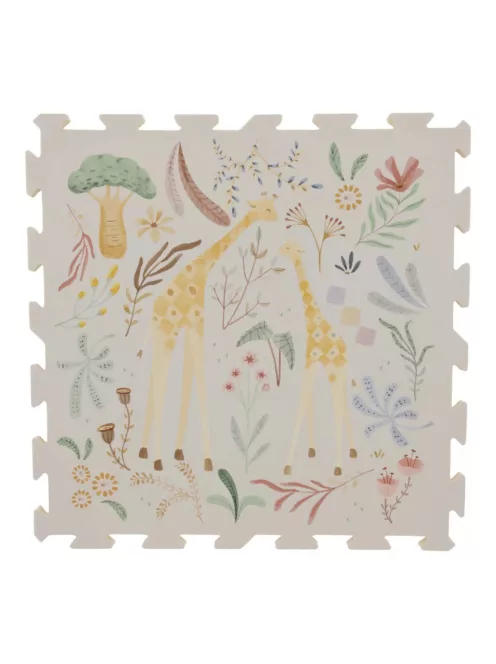 Little Dutch habszivacs puzzle játszószőnyeg 120x180 cm - Safari