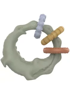 Little Dutch szilikon rágóka - krokodil