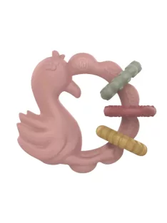 Little Dutch szilikon rágóka - flamingó