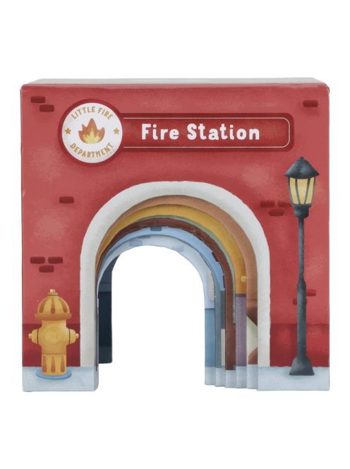 Little Dutch Toronyépítő 6 db autóval