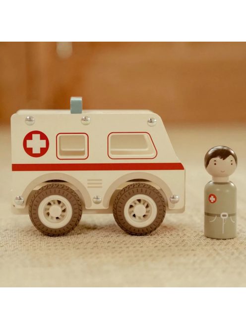 Little Dutch Mentőautó figurával