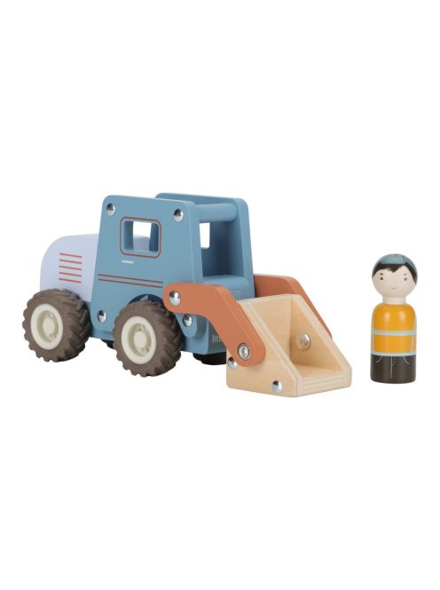 Little Dutch Kotrógép figurával