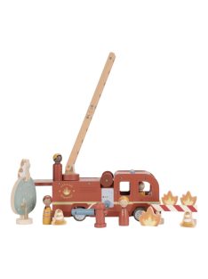 Little Dutch Tűzoltóautó kiegészítőkkel