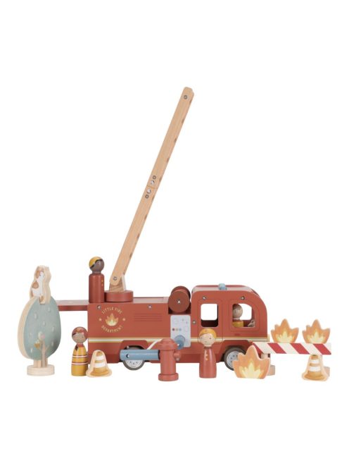 Little Dutch Tűzoltóautó kiegészítőkkel