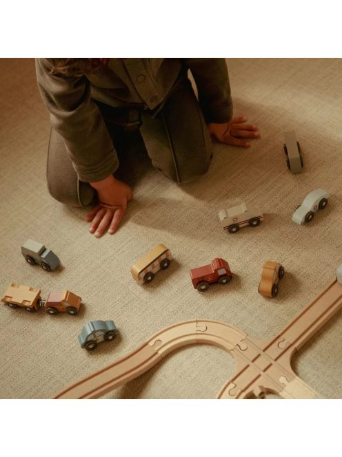 Little Dutch Kisautó készlet - vasúti sínpályához