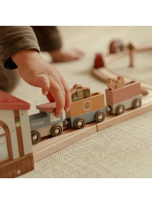 Little Dutch Vasút szett