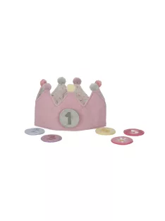 Little Dutch gyerek születésnapi korona számokkal - pink