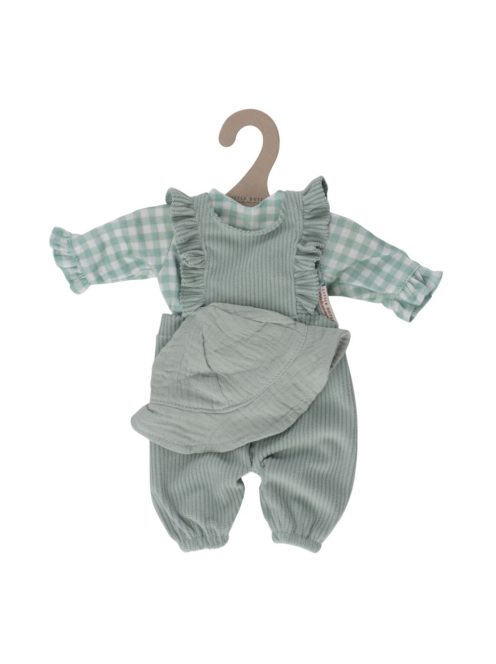 Little Dutch játékbaba ruha - Green Check
