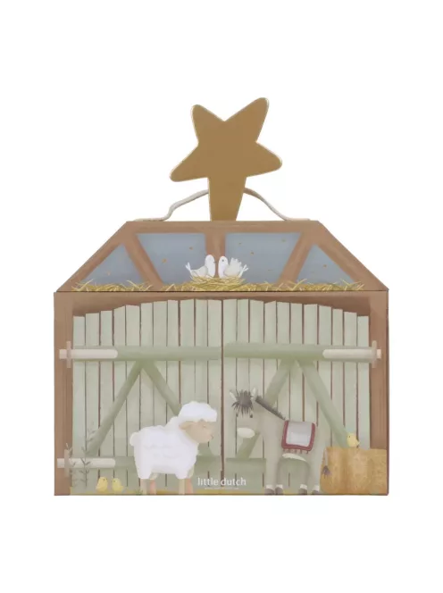 Little Dutch játék koffer - Betlehem ÚJ