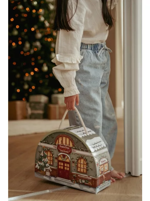 Little Dutch adventi ajándékdoboz kisvonattal