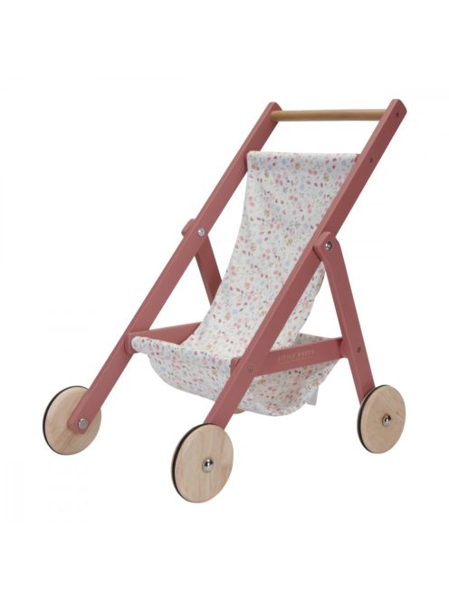 Little Dutch játék babakocsi - virágok&pillangók