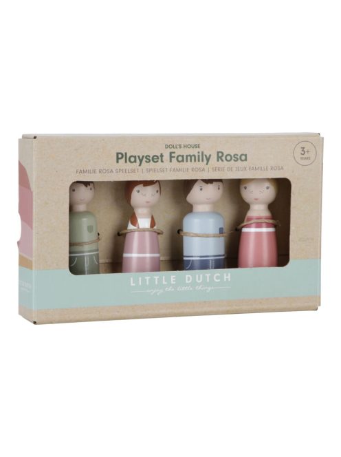 Little Dutch babaház kiegészítő szett - Rosa család