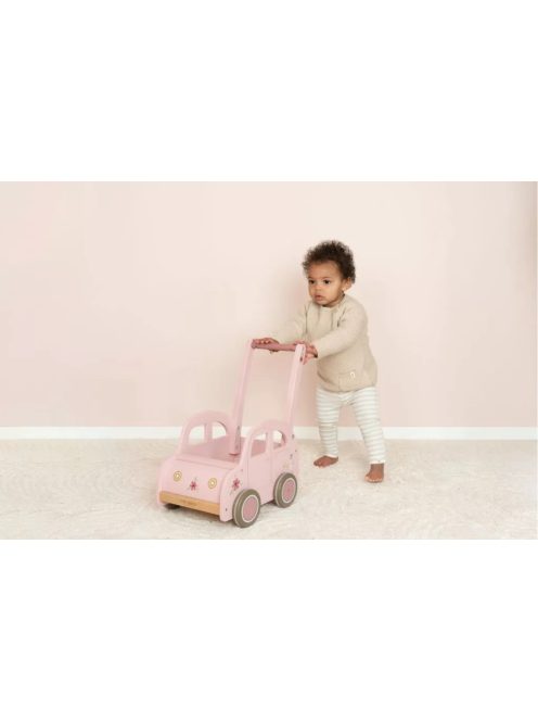 Little Dutch tolható - pink autó