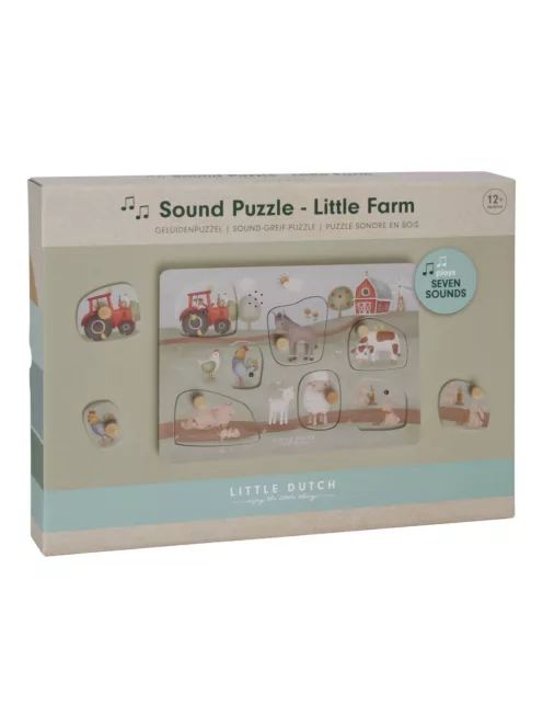 Little Dutch hangos puzzle - Little Farm