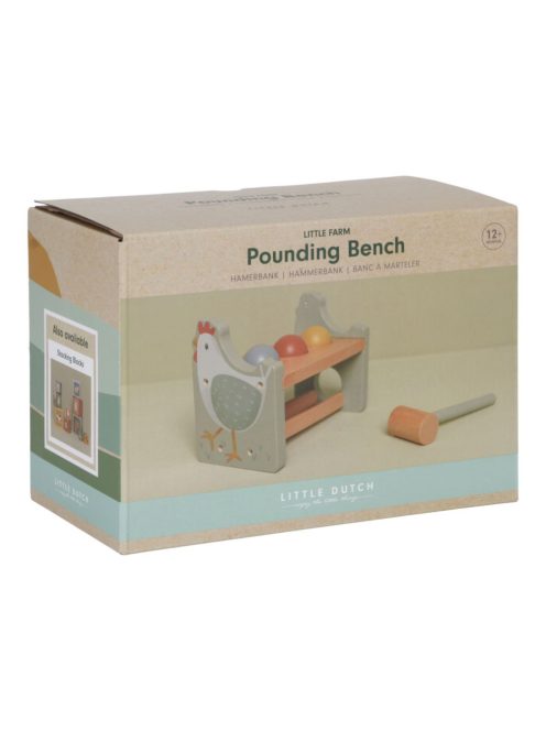 Little Dutch kalapálós játék - Little Farm