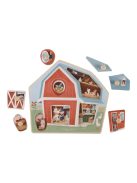 Little Dutch fa formabeillesztő puzzle - Little Farm