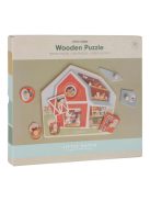 Little Dutch fa formabeillesztő puzzle - Little Farm
