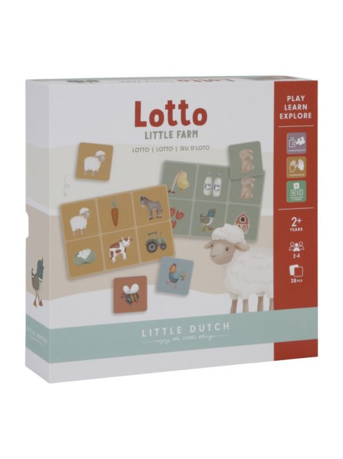 Little Dutch lottó játék - Little Farm