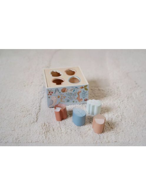 Little Dutch formabedobó kocka - Forest Friends